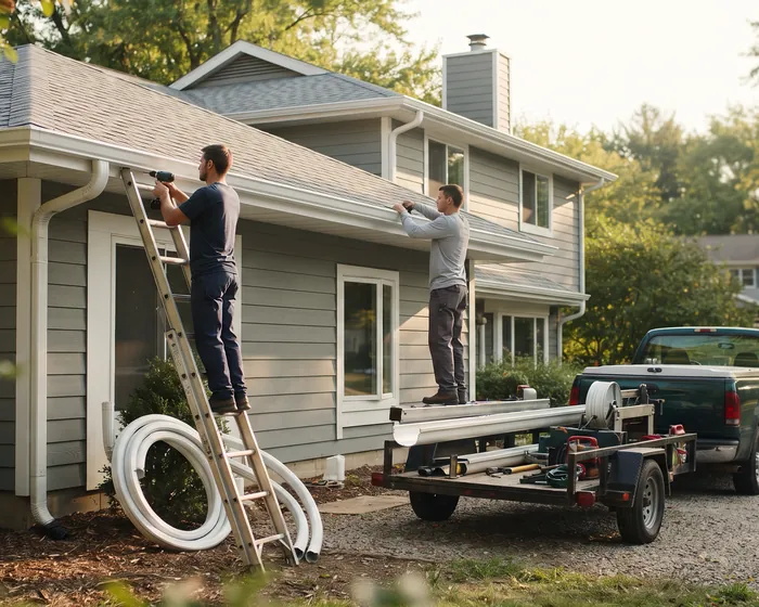 Gutters by JW Roofing & Associates